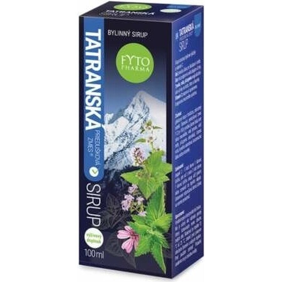 FYTO Tatra amestec bronșic sirop 1×100 ml, sirop