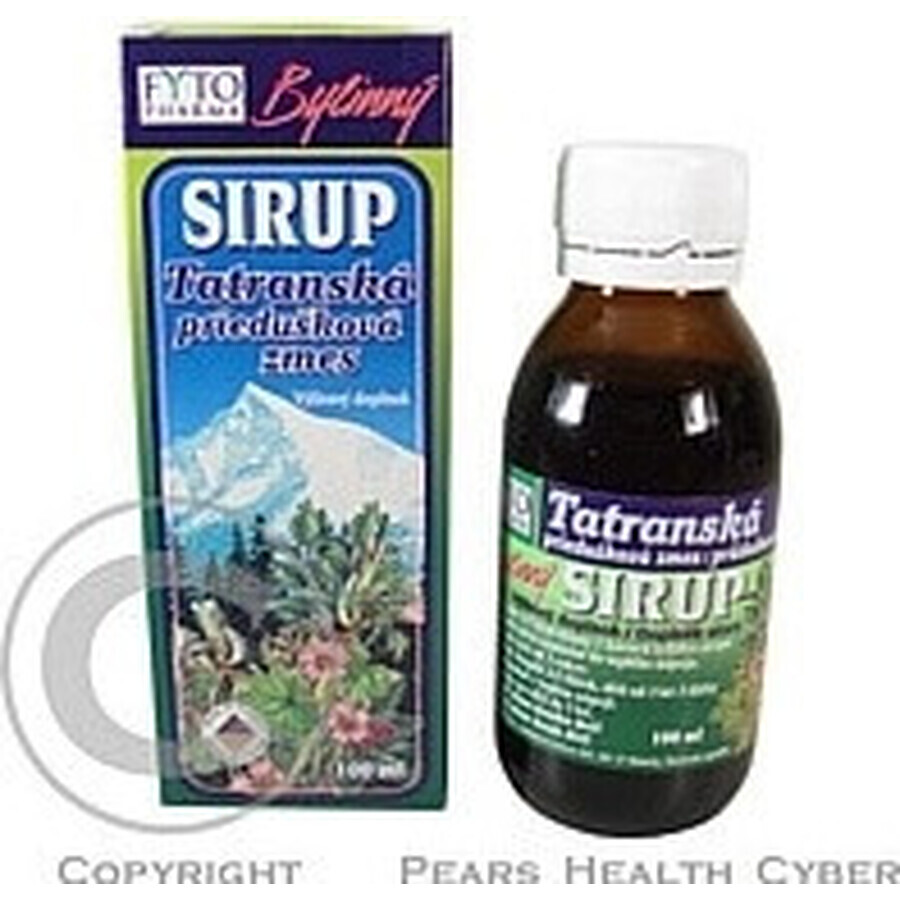 FYTO Tatra amestec bronșic sirop 1×100 ml, sirop