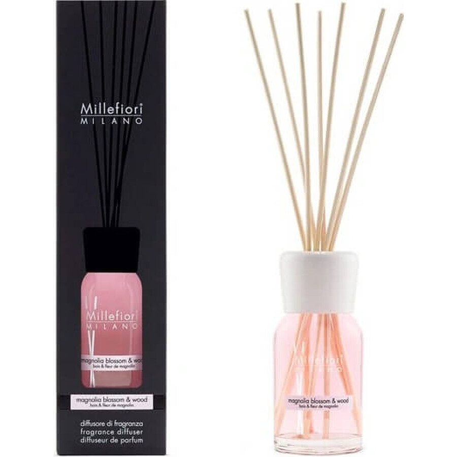 Diffusor Millefiori Milano 100ml MAGNOLIA BLOSSOM & WOOD 1×100 ml, Diffusor