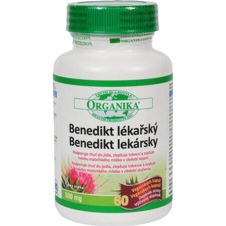 ORGANIKA Benedictine medical 1×60 cps, supliment alimentar