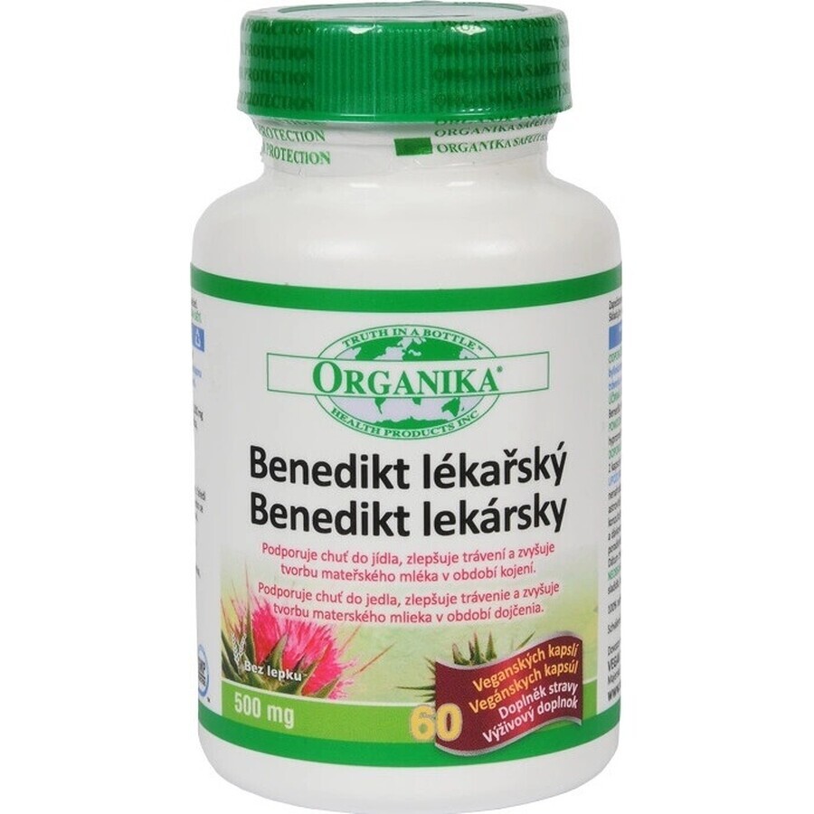 ORGANIKA Benedictine medical 1×60 cps, supliment alimentar