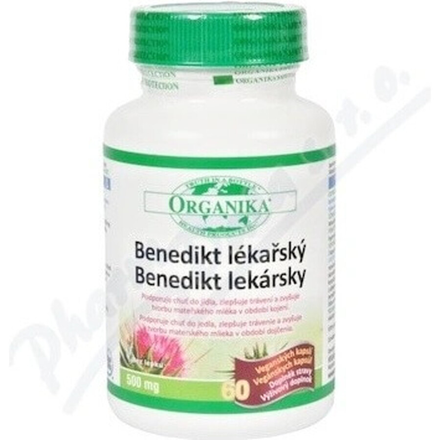 ORGANIKA Benedictine medical 1×60 cps, supliment alimentar