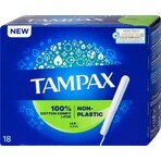 Tampax NON-PLASTIC Super 18pcs 1×18 buc, tampoane