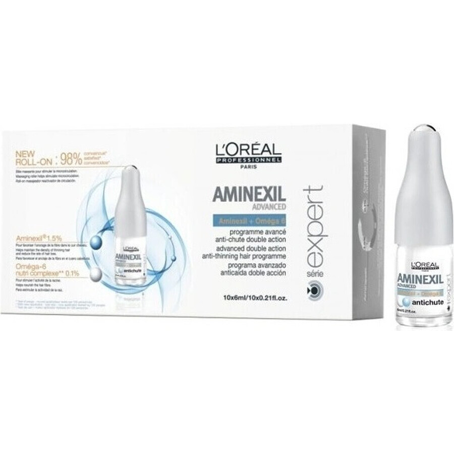 L´Oréal Professionnel Aminexil 1×6 ml, fiolă împotriva căderii părului