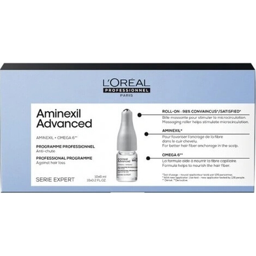 L´Oréal Professionnel Aminexil 1×6 ml, fiolă împotriva căderii părului