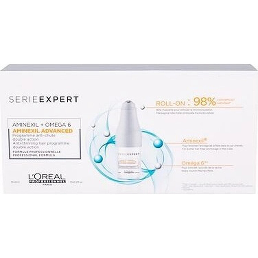 L´Oréal Professionnel Aminexil 1×6 ml, fiolă împotriva căderii părului