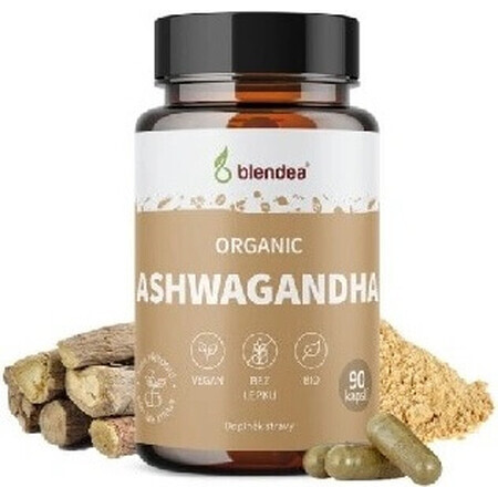 BLENDEA ASHWAGANDHA BIO 1×90 cps, complemento alimenticio