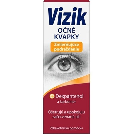 VIZIK collyre pour soulager l'irritation 1×1 pc