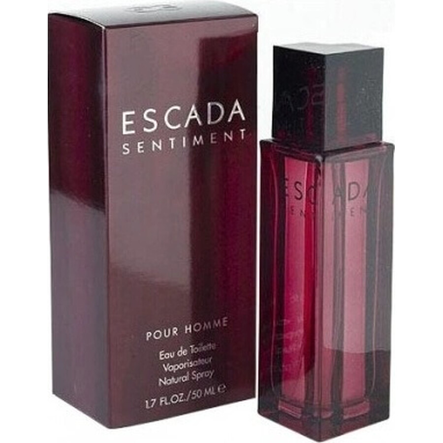 Escada Sentiment Pour Homme Edt 100ml 1×100 ml, Eau de toilette