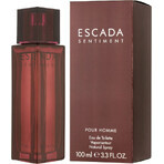 Escada Sentiment Pour Homme Edt 100ml 1×100 ml, Eau de toilette