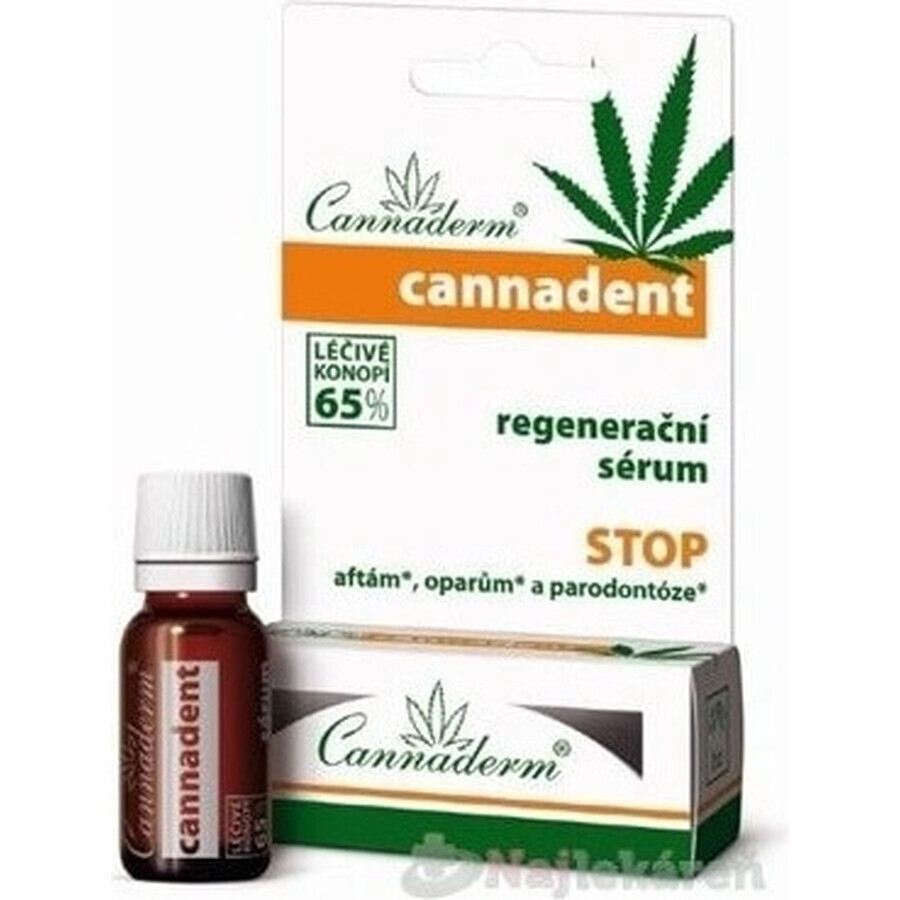 Cannaderm CANNADENT siero rigenerante 1×5 ml, siero rigenerante