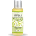 Saloos Olio vegetale di Macadamia 1×50 ml, olio per la pelle