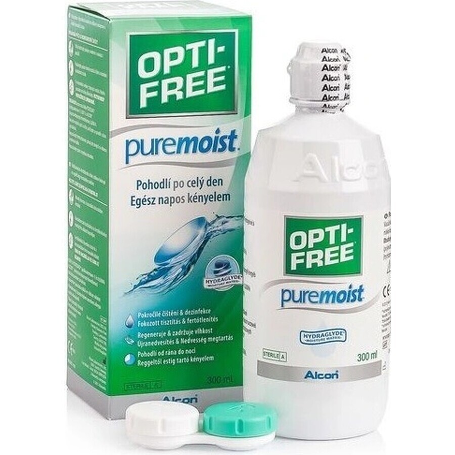 OPTI-FREE PureMoist 1×300 ml, soluție