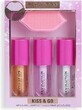 Revolution, Kiss &amp; Go Glaze Lip Care Gift Set 1&#215;1 set, set cadou