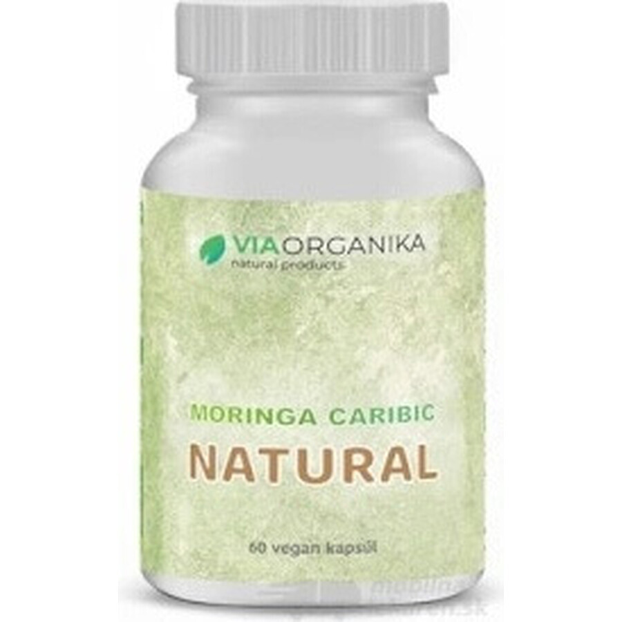 VIA ORGANIKA moringa caribic NATURAL 60 capsule 60 cps, supliment alimentar