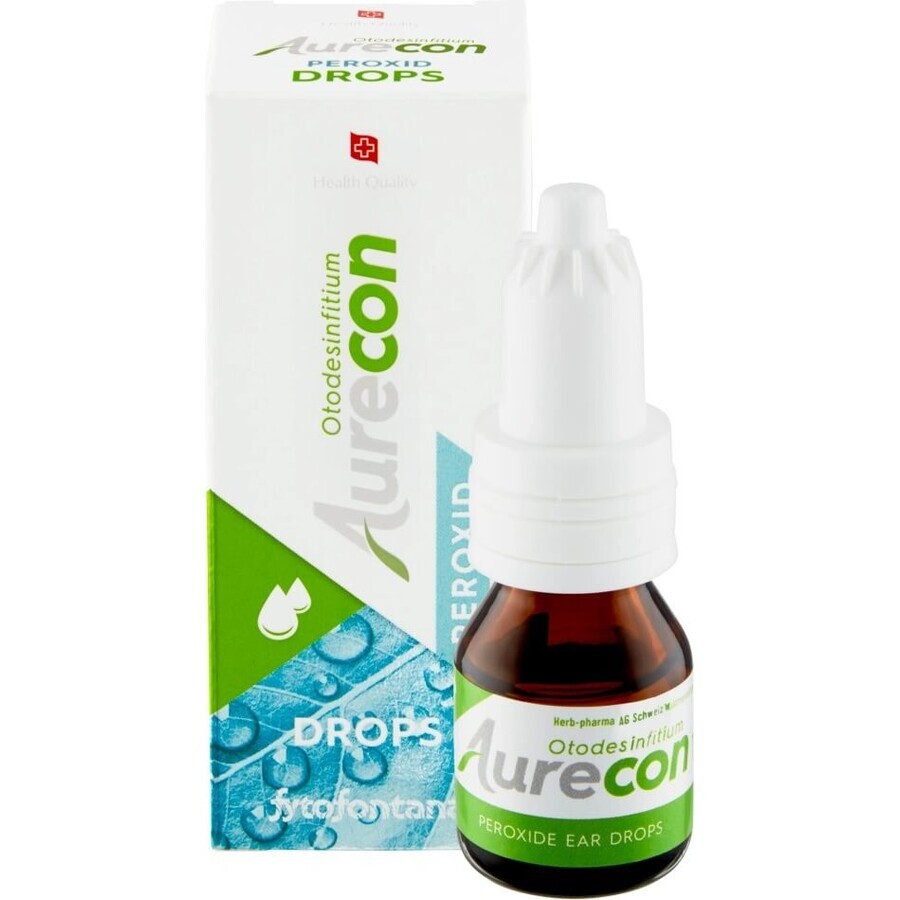 Fytofontana Aurecon PEROXID EARDRROPS 1×10 ml, picături pentru urechi