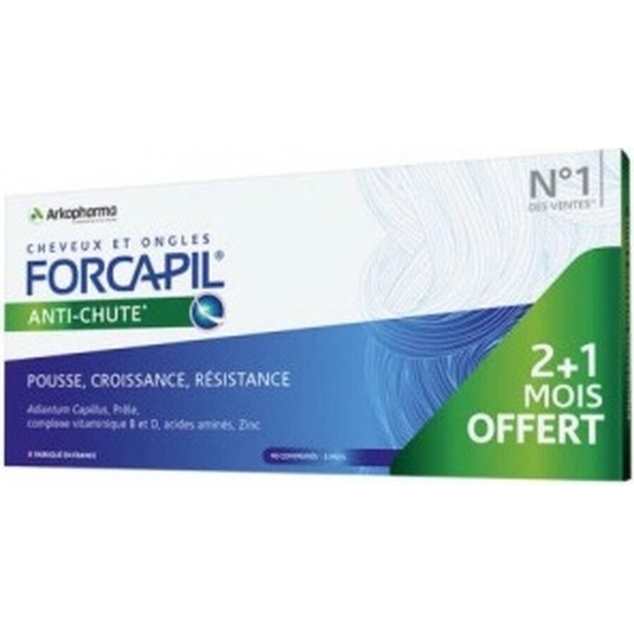 FORCAPIL HAIR ACTIV 3×30 tbl, (90 buc)