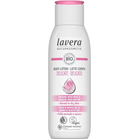 Lavera Lapte de corp ușor Wild Rose 200ml 1×1 buc