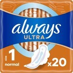 Always Ultra Duo 20 buc Normal Plus 1×20 buc, tampoane menstruale