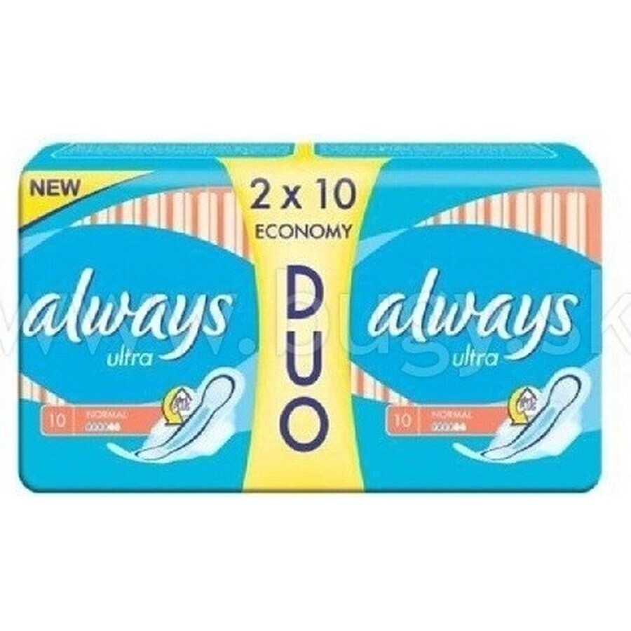 Always Ultra Duo 20 buc Normal Plus 1×20 buc, tampoane menstruale