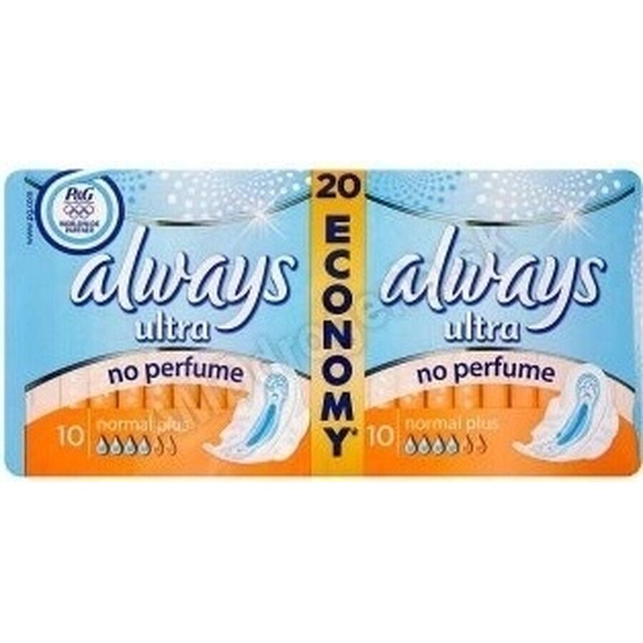 Always Ultra Duo 20 buc Normal Plus 1×20 buc, tampoane menstruale