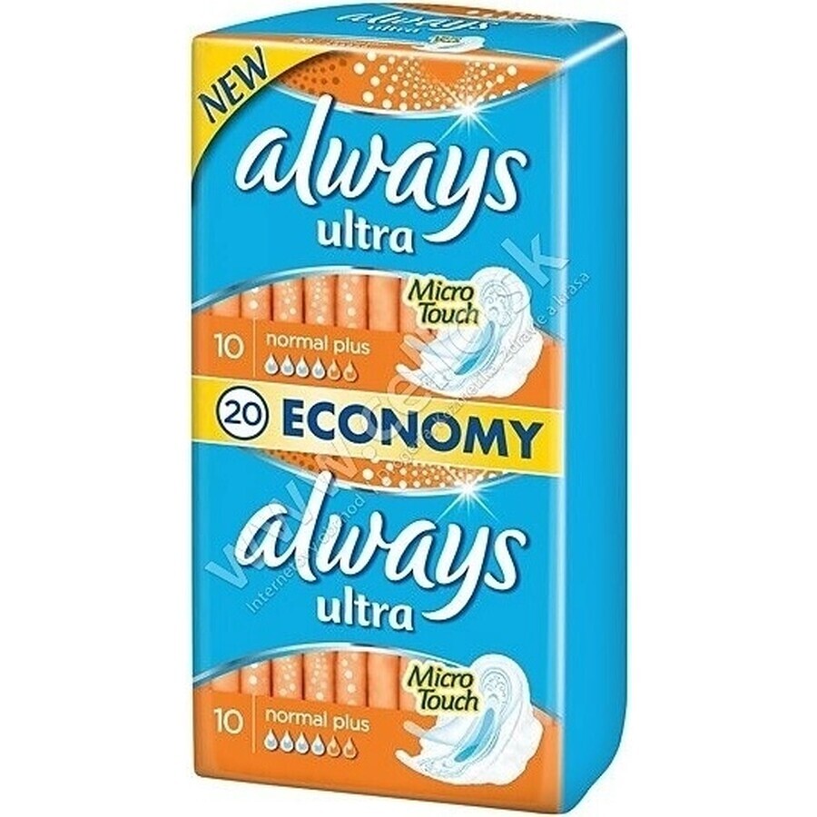 Always Ultra Duo 20 buc Normal Plus 1×20 buc, tampoane menstruale