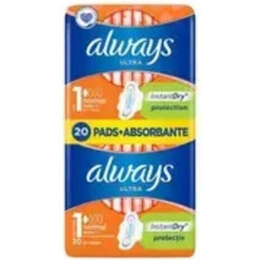 Always Ultra Duo 20 buc Normal Plus 1×20 buc, tampoane menstruale