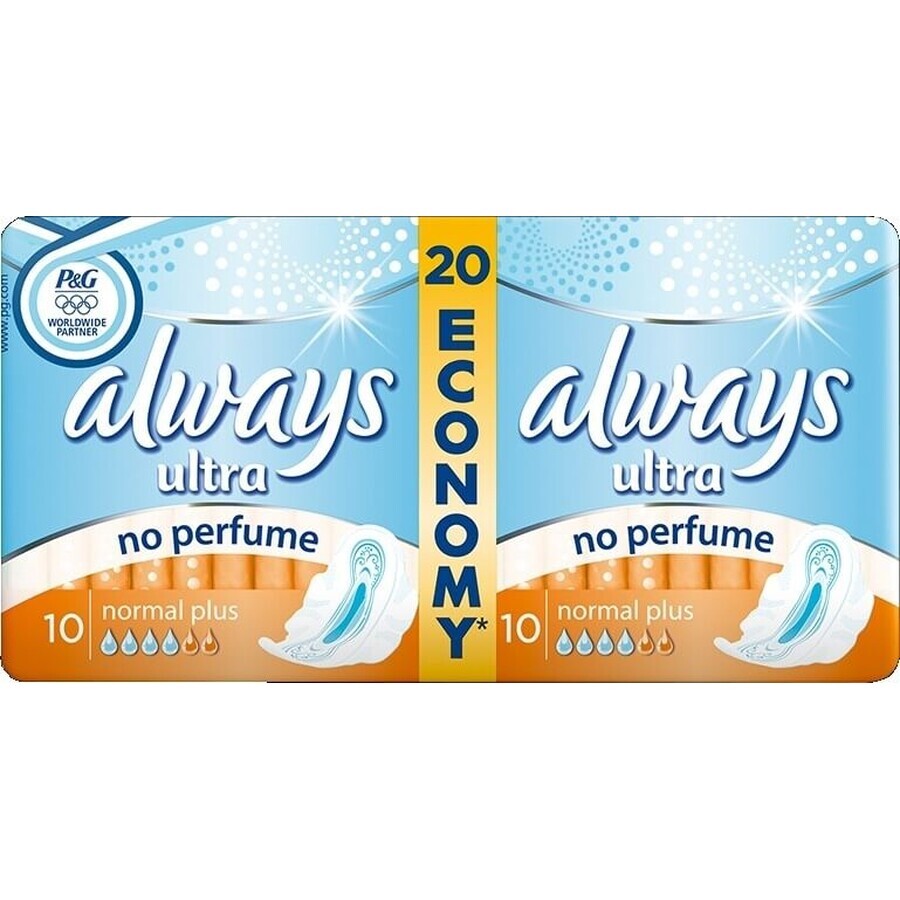 Always Ultra Duo 20 buc Normal Plus 1×20 buc, tampoane menstruale