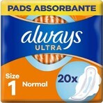 Always Ultra Duo 20 buc Normal Plus 1×20 buc, tampoane menstruale