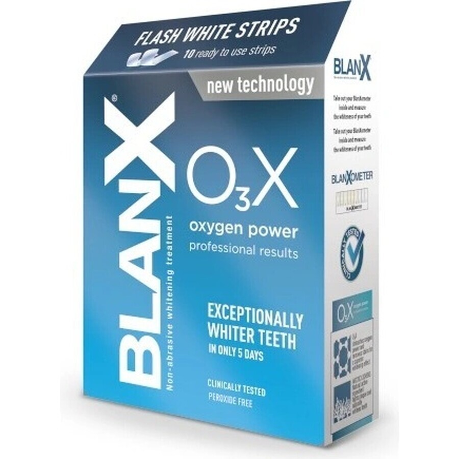 Blanx benzi de albire O3Xygen power 1×10 buc, benzi de albire