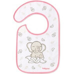 BABYONO Bavetă Terry, medie, elefant impermeabil 6m+ 1×1 buc