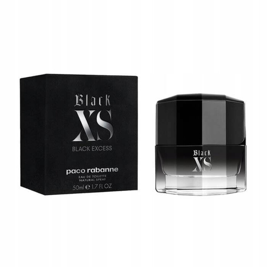 Paco Rabanne Black Xs 2018 Edt 50ml 1×50 ml, Eau de toilette