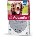 ADVANTIX SPOT-ON PES 4×4 ml, preparat antiparazitar repelent