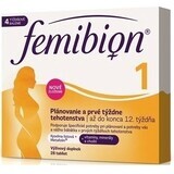 Femibion 1 Planificarea și primele săptămâni de sarcină, 28 tbl 1×28 tbl, supliment alimentar