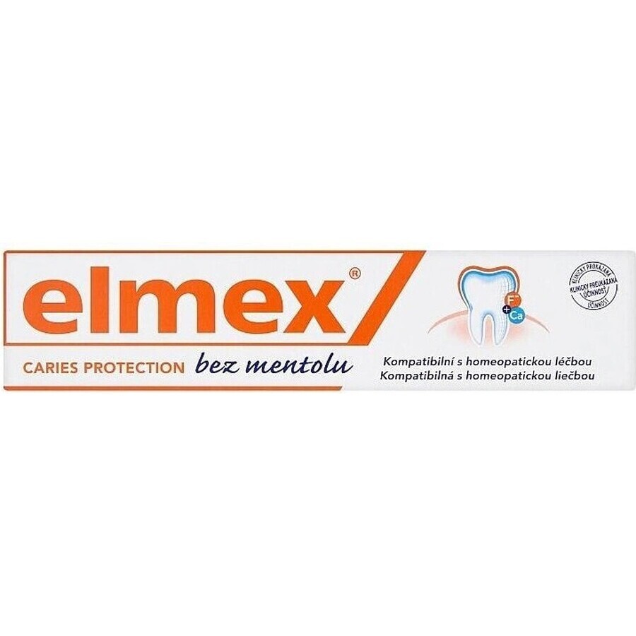 ELMEX MENTHOL-VRIJ TOOTH PASTE 1×75 ml, zonder menthol