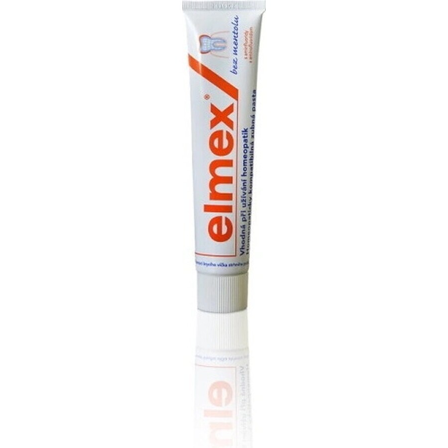 ELMEX MENTHOL-VRIJ TOOTH PASTE 1×75 ml, zonder menthol