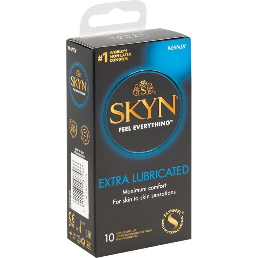 Manix Skyn Extra Lubricated 1×10 pcs, condoms