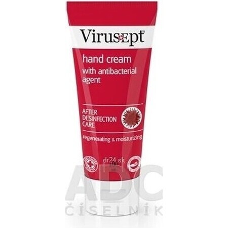 Cremă de mâini Virusept cu aditiv antibacterian 1x100 ml