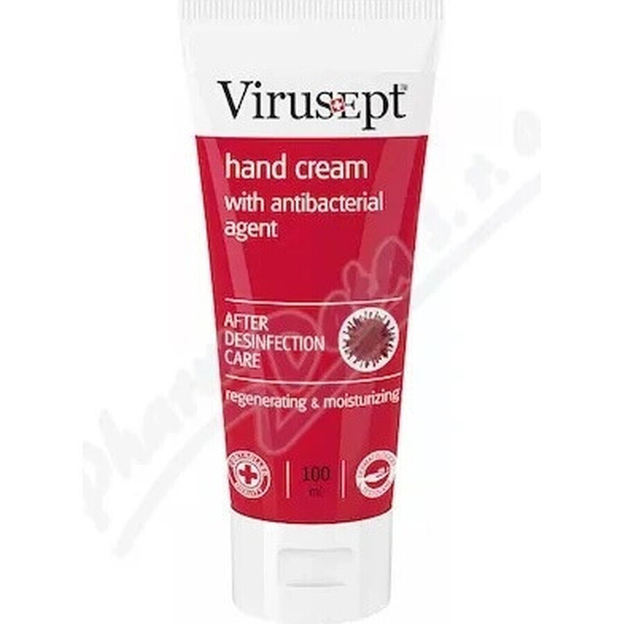 Cremă de mâini Virusept cu aditiv antibacterian 1x100 ml