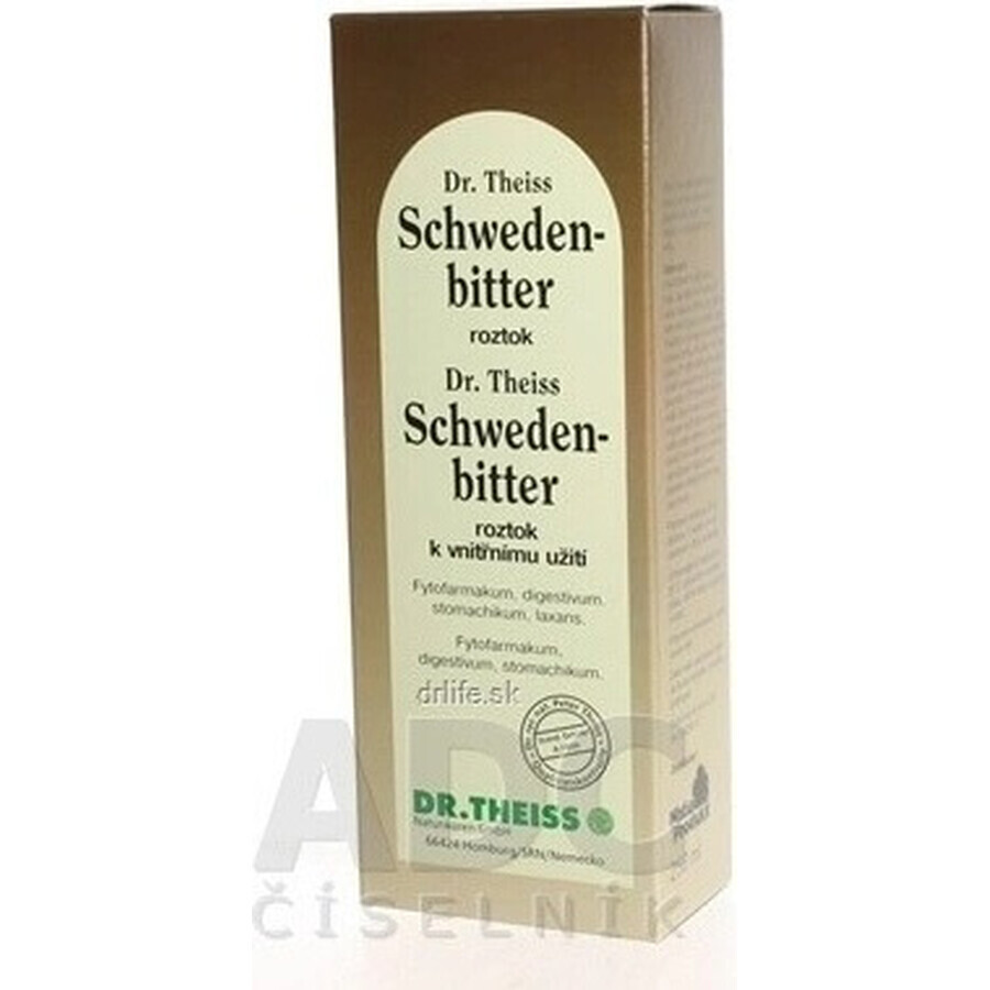 Dr.Theiss SCHWEDENBITTER 1×250 ml, picături suedeze