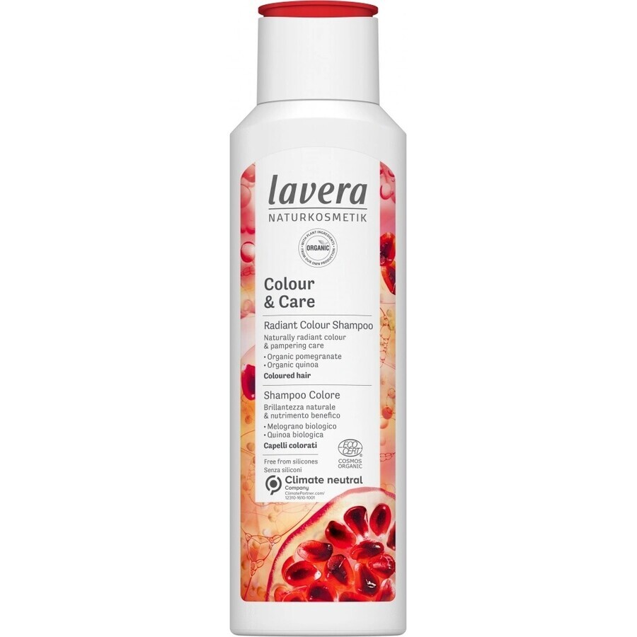 lavera Color& Care șampon 1×250 ml, șampon