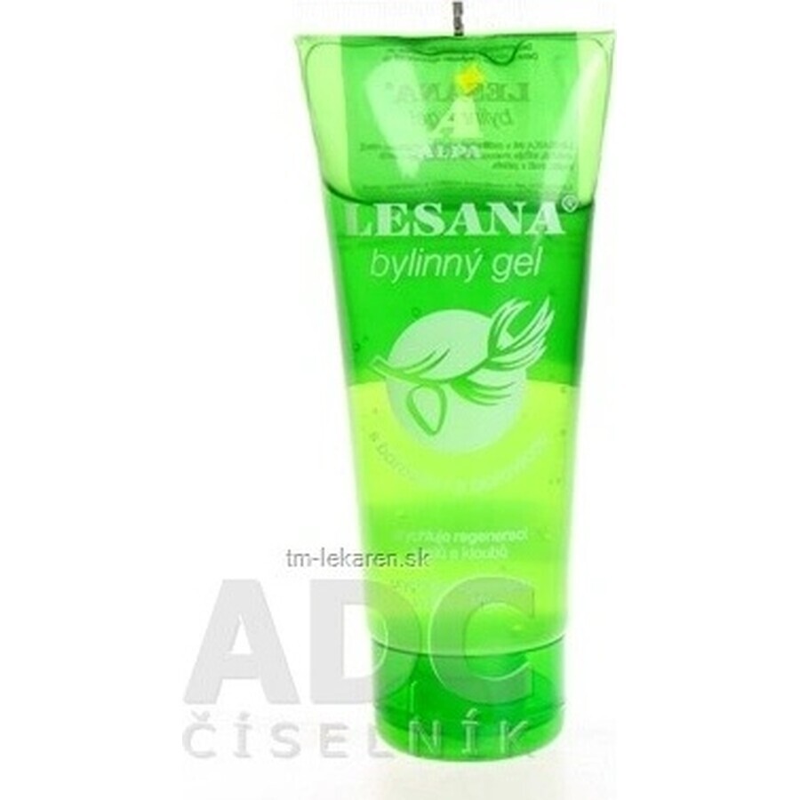 ALPA GEL LESANA 1×100 ml, gel pe bază de plante