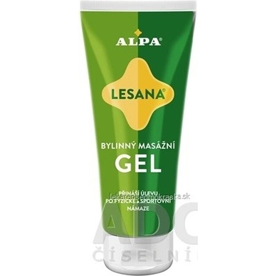 ALPA GEL LESANA 1×100 ml, gel pe bază de plante