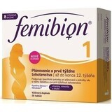 Femibion 1 Planificarea și primele săptămâni de sarcină, 56 tbl 1×56 tbl, supliment alimentar