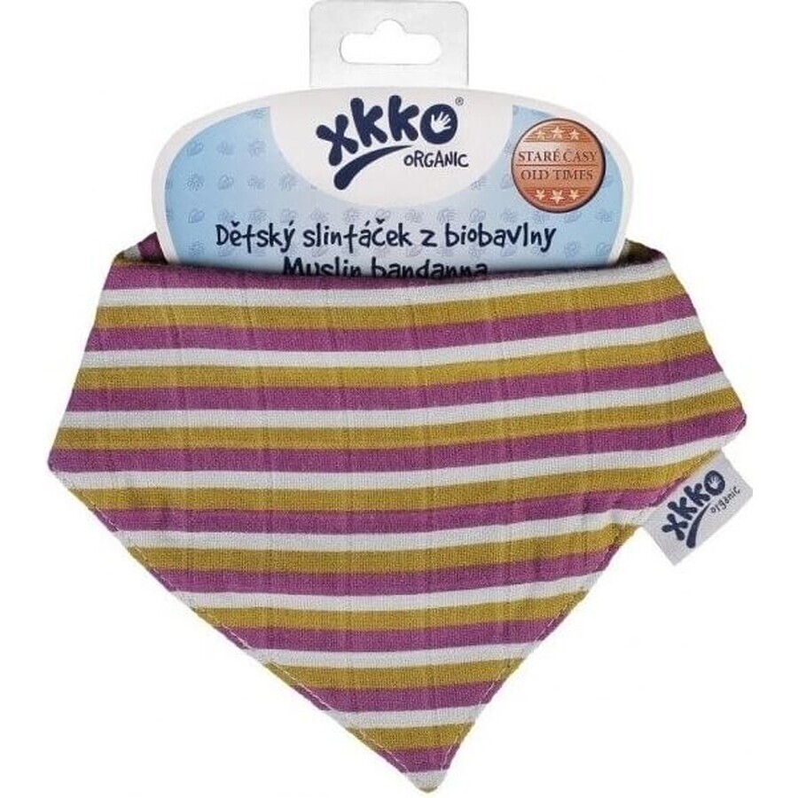 XKKO - Drooling Organic Old Time Violet Stripes 1×1 buc