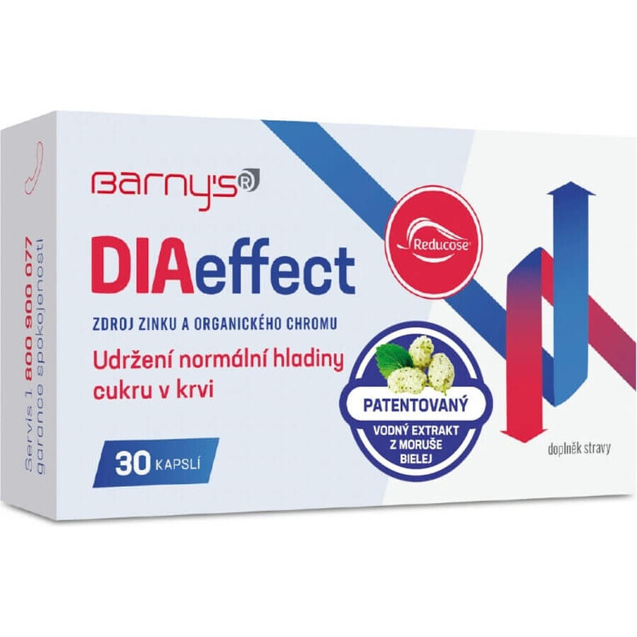 Barny's DIAeffect 1×30 cps, supliment alimentar