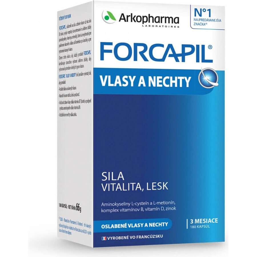 FORCAPIL 1×180 cps, supliment alimentar