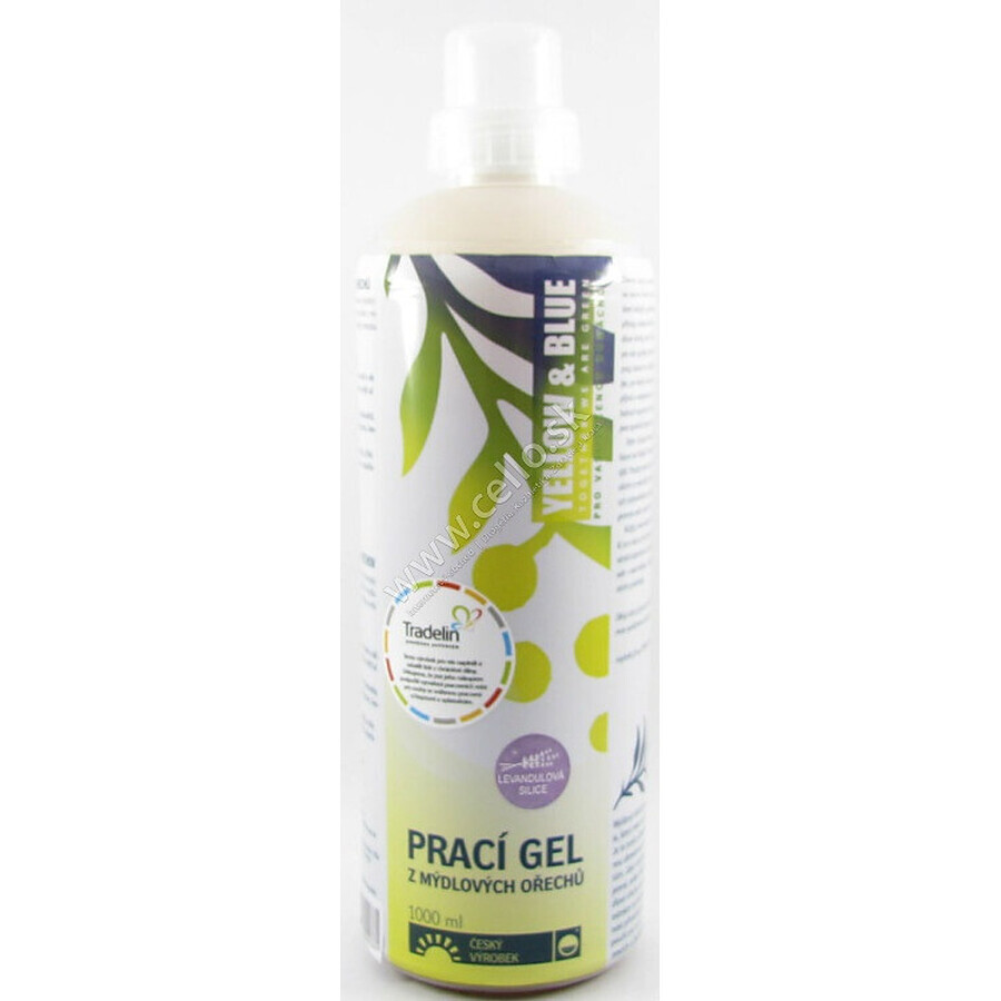 Gel pentru rufe Tierra Verde Lavanda 1×1000 ml, gel pentru rufe