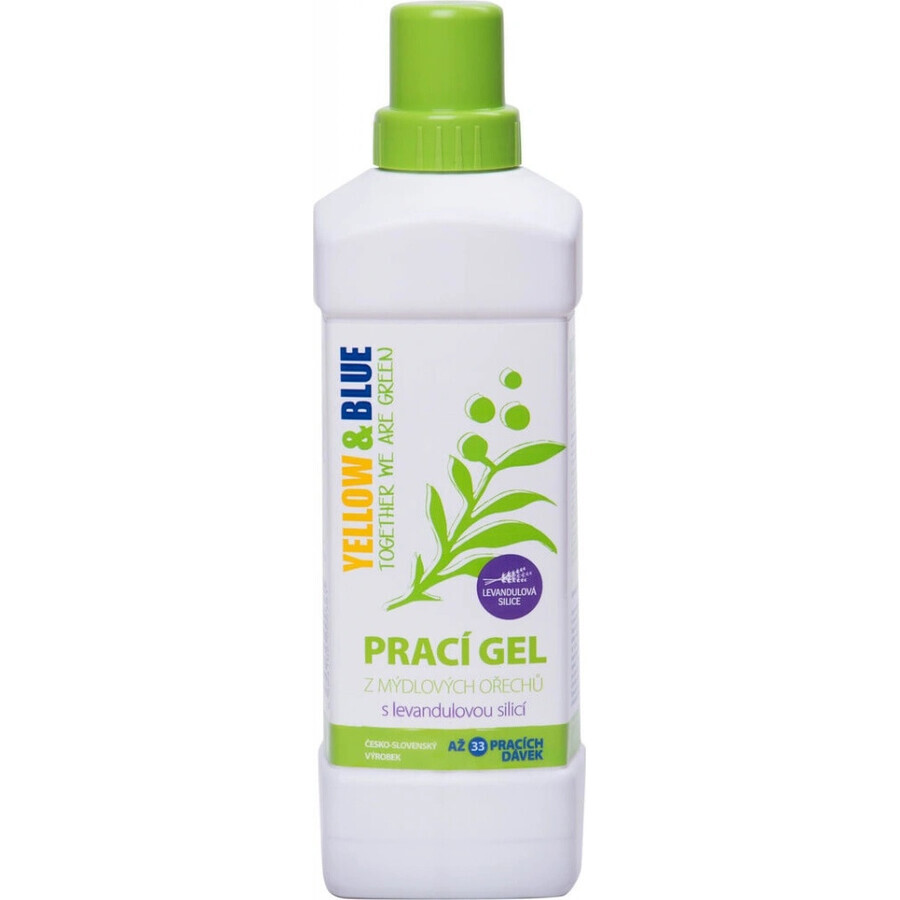 Gel pentru rufe Tierra Verde Lavanda 1×1000 ml, gel pentru rufe