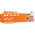 Slovakiapharm B-KOMPLEX + vitamina C 1×30 tbl, complemento alimenticio